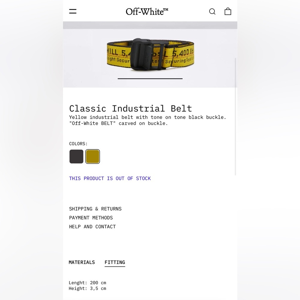 Unisex belt